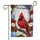 Northern Cardinal Welcome American Flag Home Decor Gift Garden Flag - 3