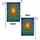 Radiant Sun Face Mandala Leaves - Boho Home Decor Gift for Yoga Lovers Garden Flag - 4