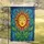 Radiant Sun Face Mandala Leaves - Boho Home Decor Gift for Yoga Lovers Garden Flag - 5