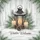 Snowy Winter Welcome Lantern Candles Pine Cones - Seasonal Holiday Home Decor Gift Garden Flag - 6