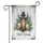 Snowy Winter Welcome Lantern Candles Pine Cones - Seasonal Holiday Home Decor Gift Garden Flag - 3