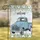 Rustic Pickup Truck Gingham Fender Wildflower Welcome - Farmhouse Home Decor Garden Flag - 1