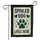 Spoiled Dog Lives Here Wooden Sign - Rustic Farmhouse Home Decor Gift for Dog Lovers Garden Flag - 3