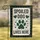 Spoiled Dog Lives Here Wooden Sign - Rustic Farmhouse Home Decor Gift for Dog Lovers Garden Flag - 1