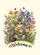 Fluffy Tabby Cat Wildflower Welcome - Garden Decor Gift for Cat Lover Garden Flag - 6