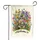 Fluffy Tabby Cat Wildflower Welcome - Garden Decor Gift for Cat Lover Garden Flag - 3