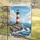 Red White Lighthouse Welcome Ocean Waves Rocky Coast - Nautical Home Decor Gift for Coastal Lovers Garden Flag - 5