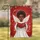 African American Angelic Child Christmas Blessing - Holiday Decor Garden Flag - 1