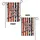 Happy 4th of July Patriotic Metallic Stars Vertical Stripes - USA National Day Garden Flag - 4