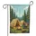 Camping Tents Campfire Meadow Pine Trees - Outdoor Adventure Gift for Campers Garden Flag - 3