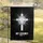 Latin Cross Crown Thorns Not Ashamed Romans 1:16 - Christian Faith Home Decor Gift Garden Flag - 5