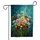 Cosmos-like Wildflower Bloom Cluster - Everyday Home Decor Garden Flag - 3