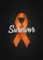 Survivor Orange Awareness Ribbon - Inspirational Resilience Home Decor Garden Flag - 7