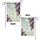 Lilac Butterfly Memorial Sympathy Gift for Loved Ones Garden Flag - 4