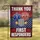 Thank You First Responders Emblems Patriotic - Hero Appreciation Gift Garden Flag - 1