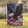 Majestic Bald Eagle American Flag Dynamic Patriotic Home Decor Gift for Veterans Garden Flag - 1