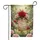 Red Pink Roses Bouquet 'Always in Our Heart' Mother's Day in Heaven Gift Garden Flag - 3