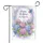 Happy Birthday In Heaven Hydrangeas Bluebirds Heavenly Garden Remembrance Gift Garden Flag - 3