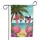 Flamingos Tropical Beach Hibiscus Palm - Home Decor Gift for Flamingo Lovers Garden Flag - 3