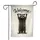 Upright Raccoon Rock On Gesture Welcome Message - A Home Decor Gift for Wildlife Lovers Garden Flag - 3