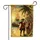Spanish Explorer Nueva España Galleon Tropical Beach - History Lover Home Decor Gift Garden Flag - 3