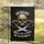 Pirate Skull Crossed Sabers Drinking Humor - Pirate Lover Gift Garden Flag - 5