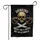 Pirate Skull Crossed Sabers Drinking Humor - Pirate Lover Gift Garden Flag - 3