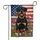 Rottweiler Wildflower American Flag - Independence Day Home Decor Gift For Dog Lovers Garden Flag - 3