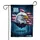 Bald Eagle American Flag Colonial Soldiers 1776-2026 - USA 250th Anniversary Garden Flag - 3