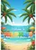 Philippines Welcome Tropical Beach Palm Trees Ocean - Home Decor Gift for Philippines Lover Garden Flag - 6
