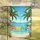 Philippines Welcome Tropical Beach Palm Trees Ocean - Home Decor Gift for Philippines Lover Garden Flag - 5