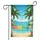 Philippines Welcome Tropical Beach Palm Trees Ocean - Home Decor Gift for Philippines Lover Garden Flag - 3