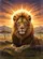 Majestic African Lion Radiant Sun Golden Savanna Dramatic Sunset Wildlife Lover Gift Garden Flag - 6
