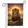 Majestic African Lion Radiant Sun Golden Savanna Dramatic Sunset Wildlife Lover Gift Garden Flag - 3