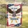 Bald Eagle American Flag 1776-2026 Freedom - USA 250th Anniversary Gift for Veterans Garden Flag - 5