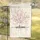 Calligraphy Welcome Script Cherry Blossom Floral Wreath - Everyday Home Decor Gift Garden Flag - 5