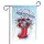 Pink Rain Boots Daisies Sunflowers Asters Umbrella Butterflies - Spring Decor Gift Garden Flag - 3