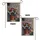 Geraniums Terracotta Pot Buffalo Check Pillow - Farmhouse Home Decor Garden Flag - 4