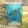 Sea Turtle Kelp Starfish Welcome - Coastal Home Decor Gift for Ocean Lover Garden Flag - 5