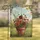Seasonal Garden Terracotta Pot Flowering Plant - Home Decor Gift for Garden Lover Garden Flag - 1