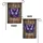 Realistic Iridescent Butterfly Welcome Purple Flowers Rustic Wood - Home Decor Gift Garden Flag - 4