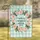 Rose Wreath 'I am the way, the truth and the life' John 14:6 Gingham Plaid - Christian Home Decor Gift Garden Flag - 1