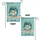 Seashells Starfish Welcome Aqua Sand Shore - Rustic Coastal Beach House Decor Gift Garden Flag - 4