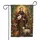 Bearded Friar Rabbit Lamb Cross Botanical - Spiritual Home Decor Gift for Animal Lovers Garden Flag - 3