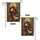 Bearded Friar Rabbit Lamb Cross Botanical - Spiritual Home Decor Gift for Animal Lovers Garden Flag - 4