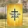 Thank You JESUS Christian Cross Divine Grace Radiant Rays - Spiritual Home Decor Gift Garden Flag - 1