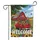 Welcome Vintage Red Pickup Truck Wildflowers Barn American Flag - Farmhouse Decor Gift Garden Flag - 3