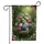 Welcome To Our Garden Text Blooming Flowers Watering Can - Home Decor Gift for Garden Lover Garden Flag - 3
