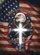 Bald Eagle Christian Cross American Flag 1776-2026 - USA 250th Anniversary Garden Flag - 6