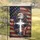 Bald Eagle Christian Cross American Flag 1776-2026 - USA 250th Anniversary Garden Flag - 5